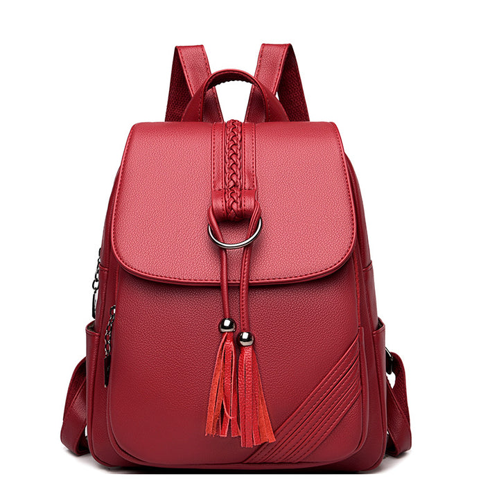 Chic Vintage-Inspired Backpack Bowlift