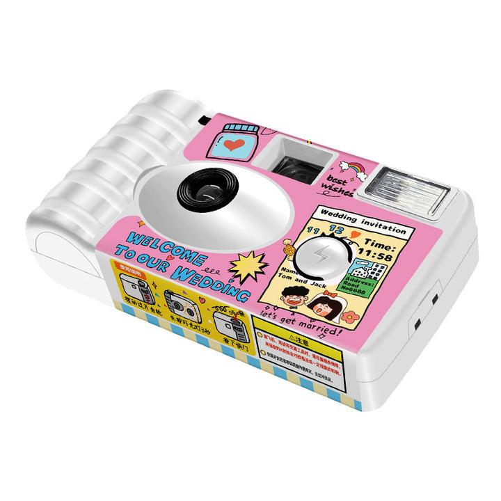 Wedding-Themed Disposable Film Camera Bowlift
