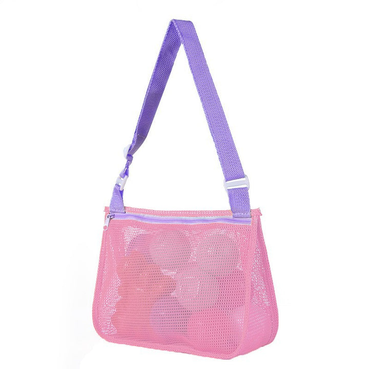 Sporty Shoulder Bag Made of Breathable Mesh Material Bowlift