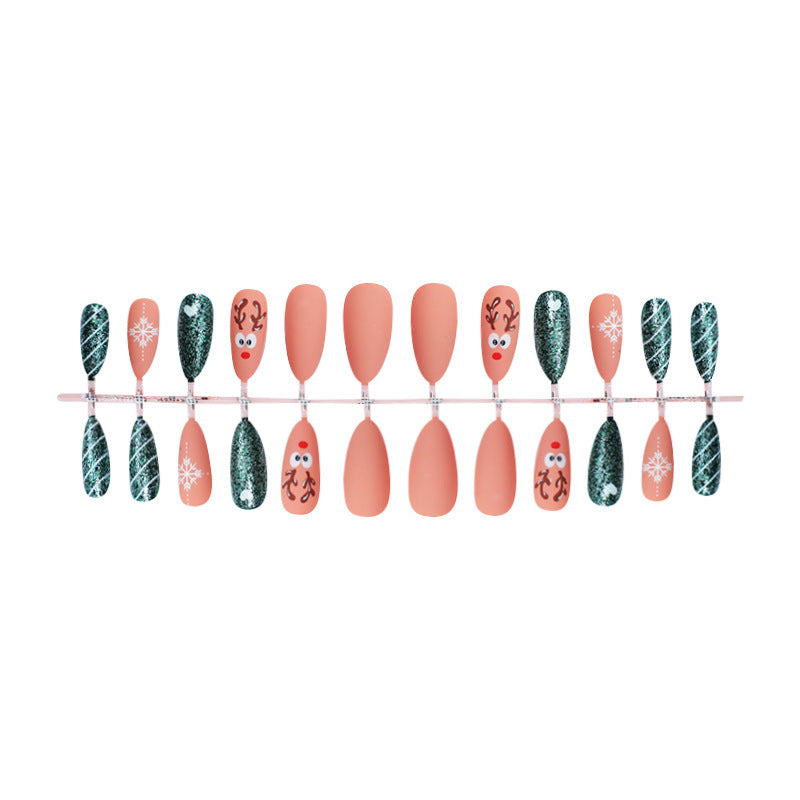 Creative Nail Art Set with Winter Design Bowlift