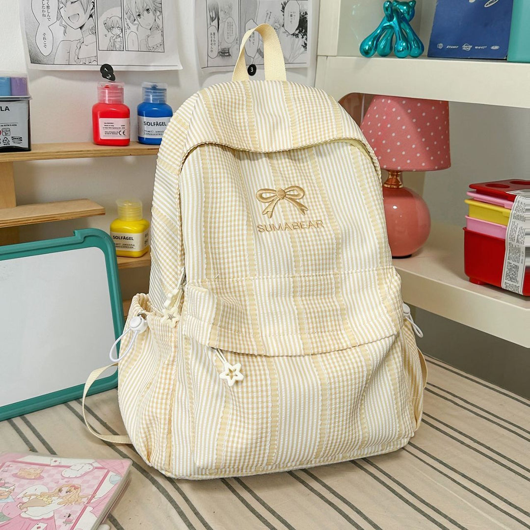 Stylish Striped Backpack