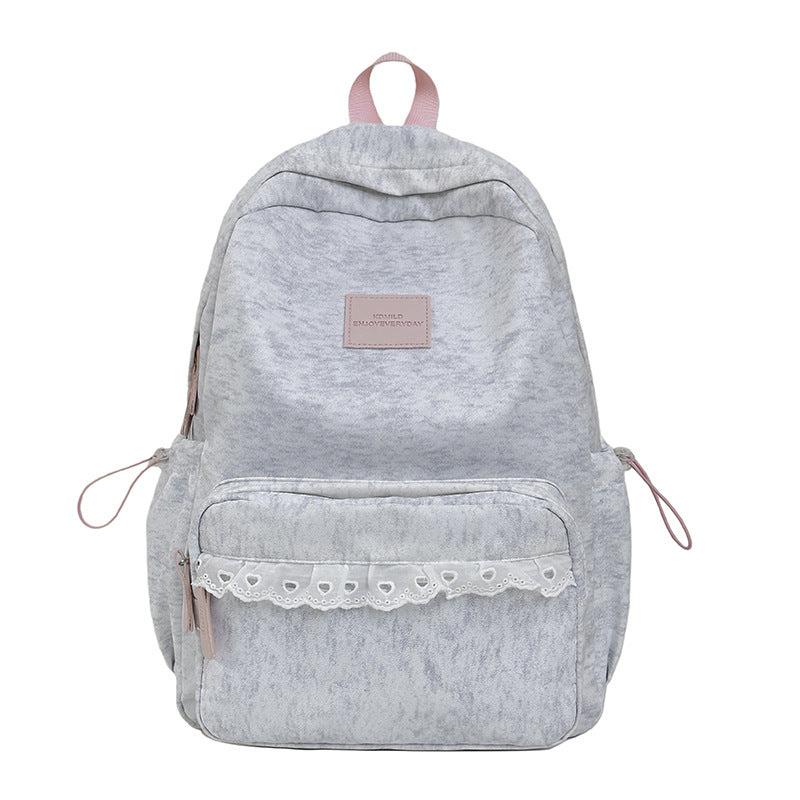 Chic Multi-Pocket School Backpack Bowlift