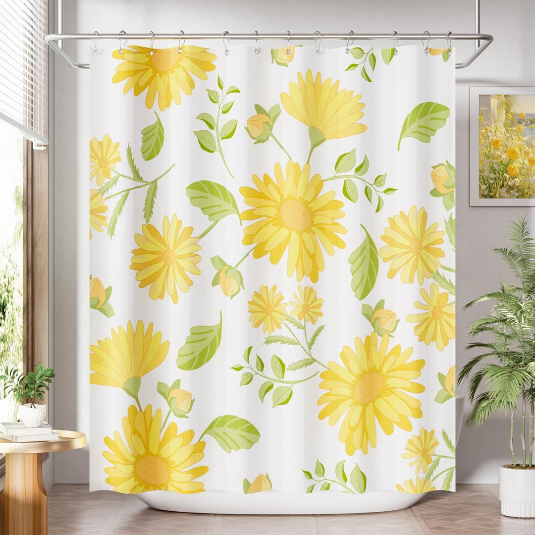 Modern Striped Shower Curtain Bowlift