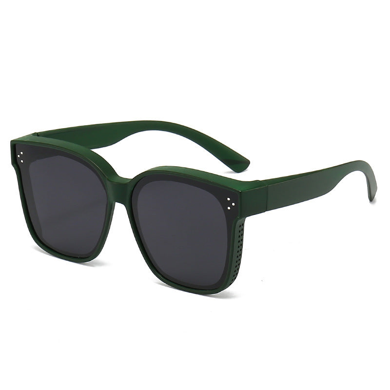 Retro Square Frame Sunglasses