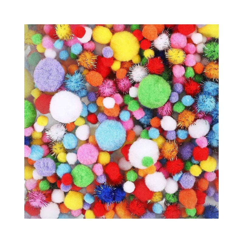 Unisex colorful craft pompons Bowlift