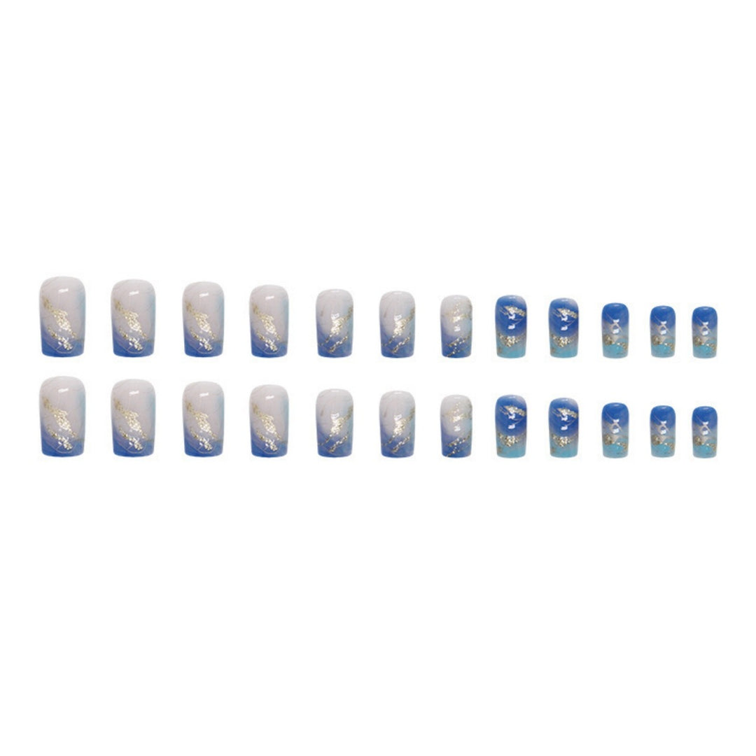 Artistic Abstract Nail Extensions Bowlift