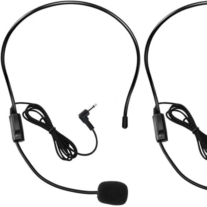 Adjustable Boom Microphone Headset Bowlift