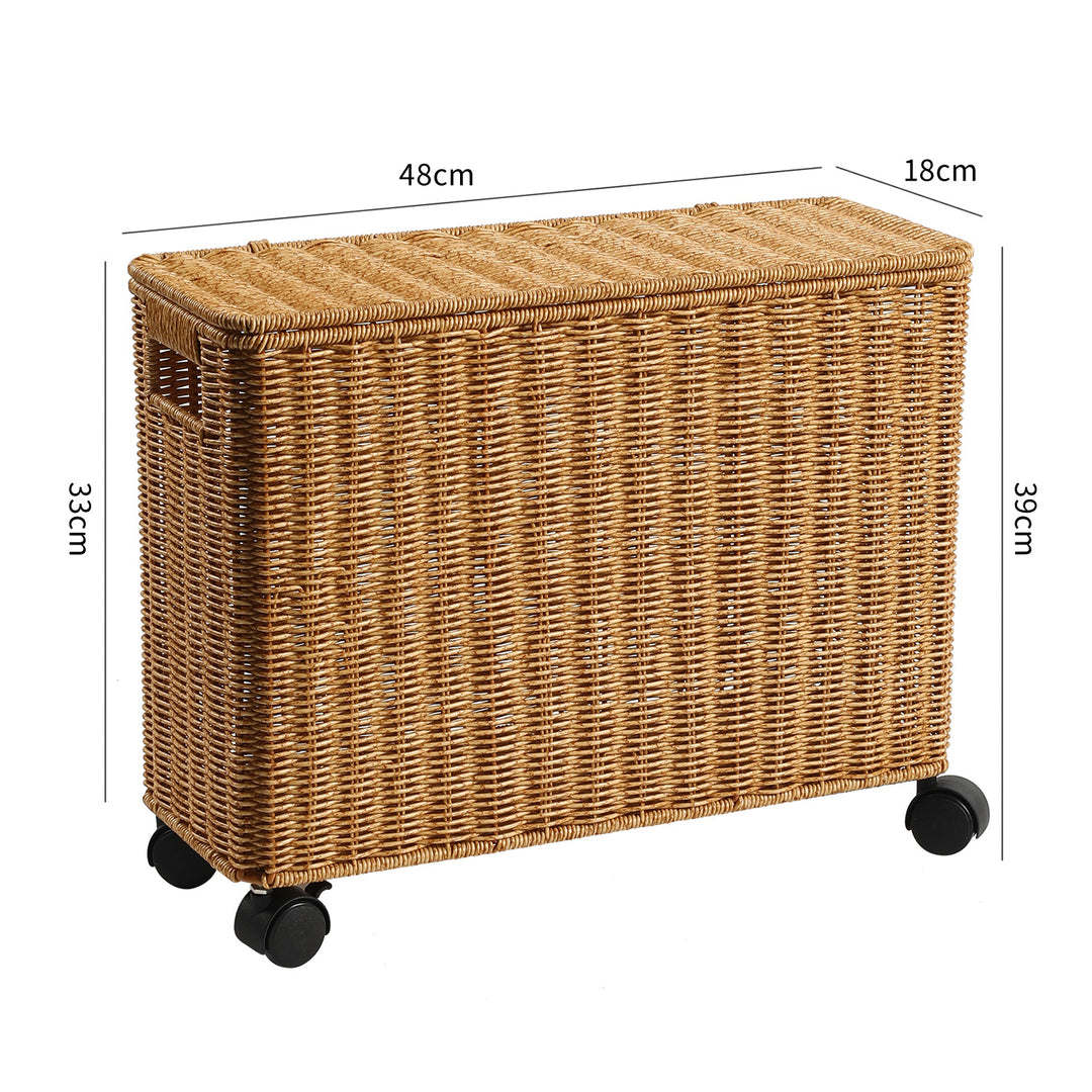 Mobile Woven Laundry Hamper Bowlift
