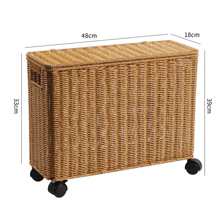 Mobile Woven Laundry Hamper Bowlift