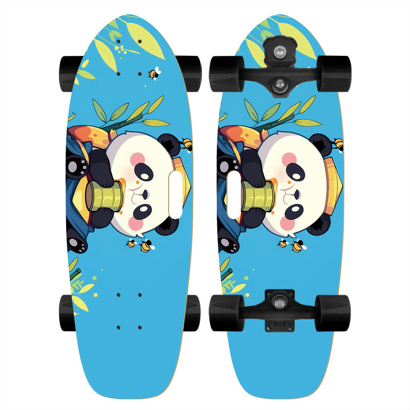 Mini Skateboard Deck with Textured Grip Bowlift