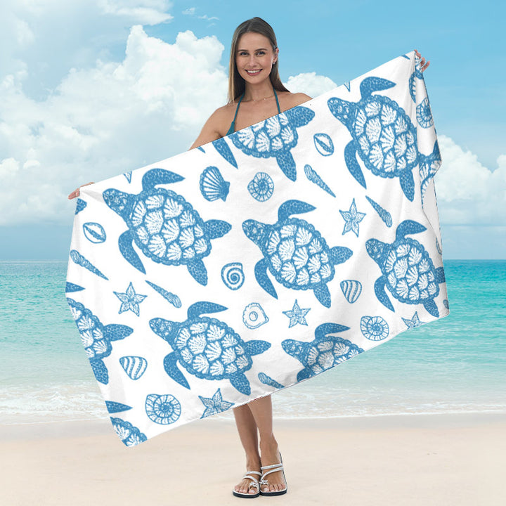 Beach towel with cheerful fruit motif Bowlift