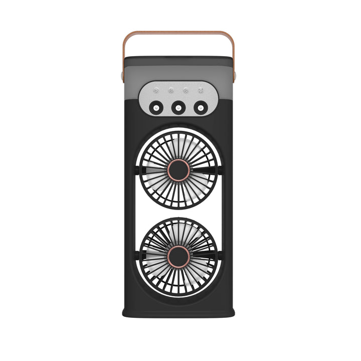 Unisex Dual-Bluetooth Portable Cooling Fan Bowlift