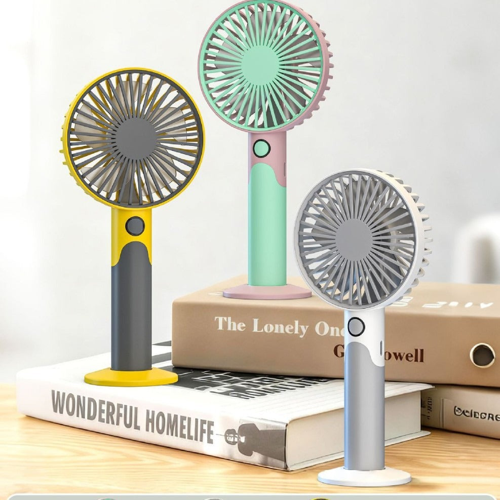Unisex Portable Mini Fan with ergonomic design and USB charging function Bowlift