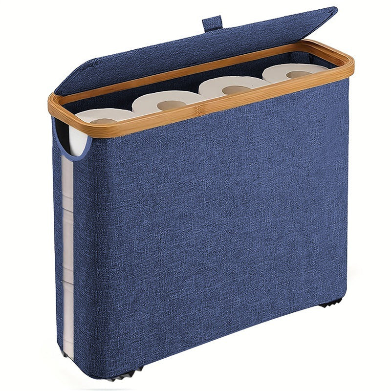 Sustainable recycling organizer with bamboo lid Bowlift