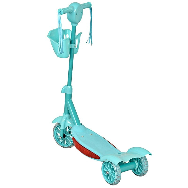Compact Multi-Feature Kick Scooter Bowlift
