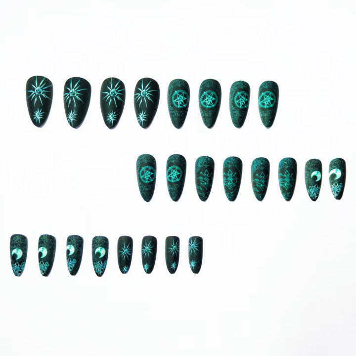 Creative and Mystical Art Nails Bowlift