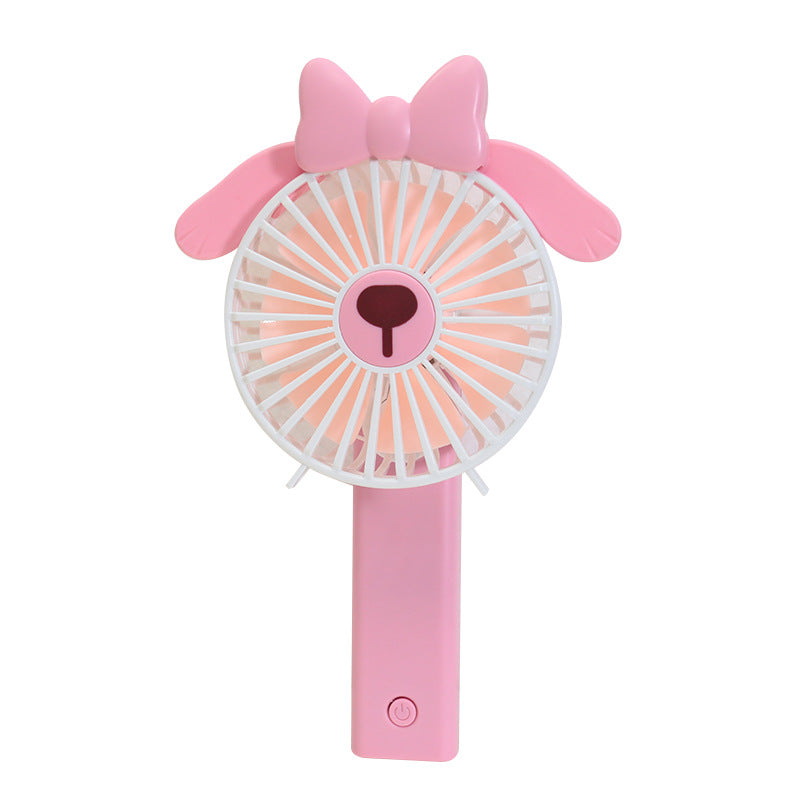 Women's Portable Mini Fan with Cute Design Bowlift