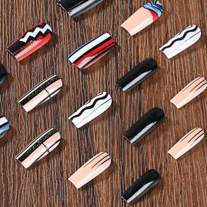 Artificial nail set Bowlift