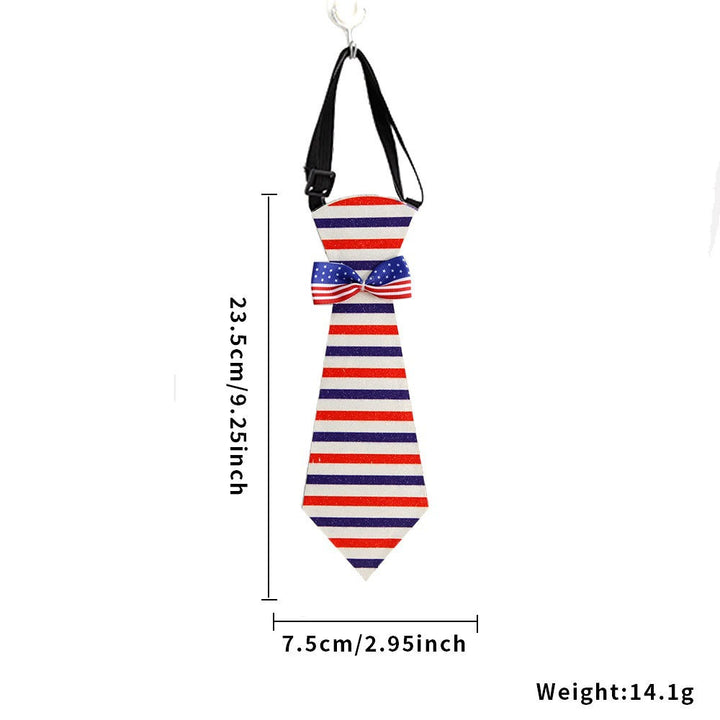Unisex decorative pet tie with adjustable collar and bow accent Bowlift