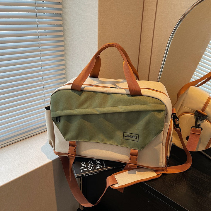 Multifunctional Travel Bag with Intelligent Compartment System Bowlift