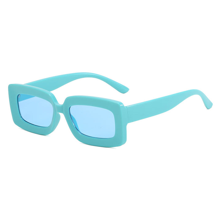 Ladies futuristic square sunglasses Bowlift
