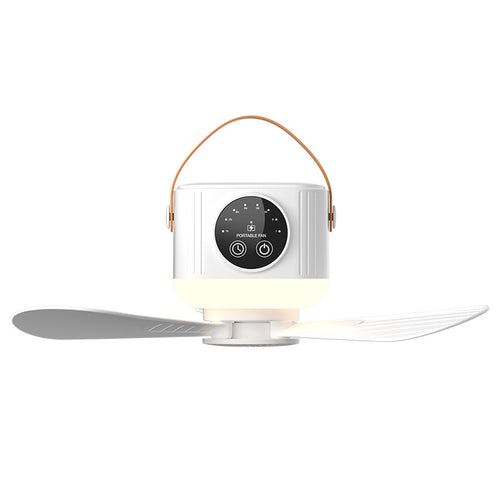 Ladies Portable Fan with LED Lighting Bowlift