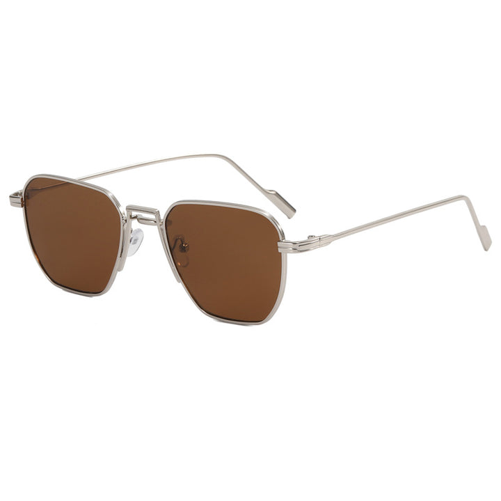 Women’s fashionable square glasses with minimalist frame structure Bowlift
