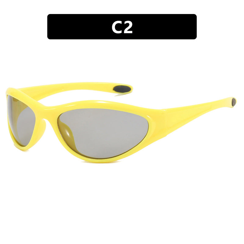Women sporty sunglasses with polarized lenses and ergonomic design Bowlift