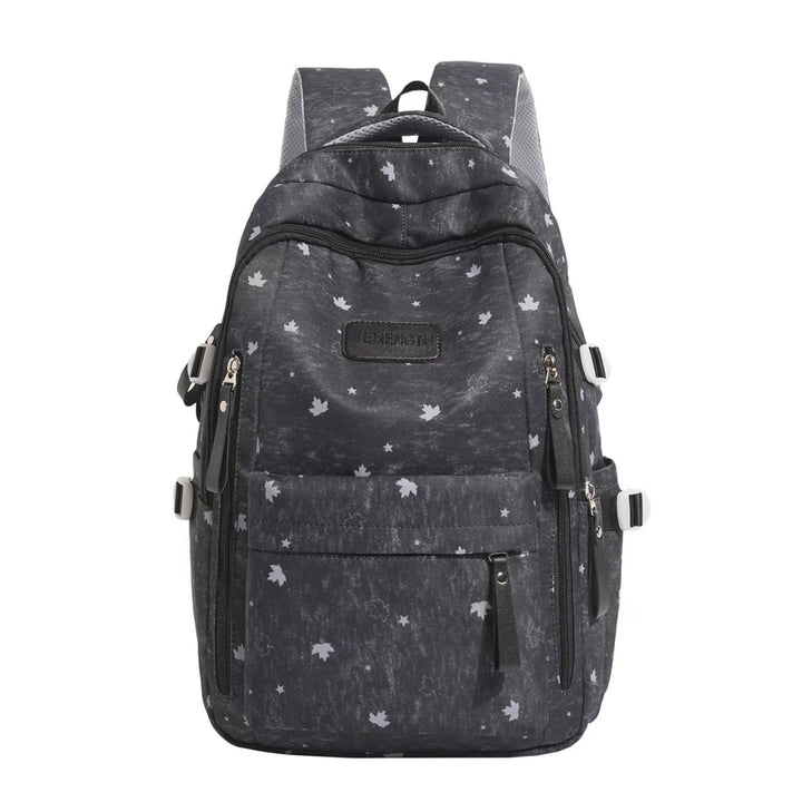 Floral Print Multi-Compartt Backpack Bowlift