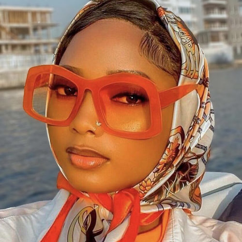 Women's large sunglasses with fashionable design and UV protection Bowlift