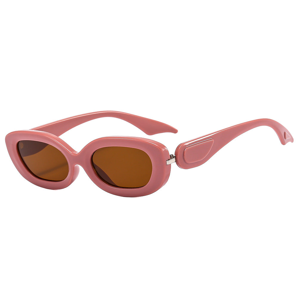 Women's stylish sunglasses with a stylish curved frame Bowlift