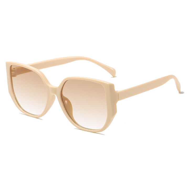 Oversized Geometric Frame Sunglasses Bowlift