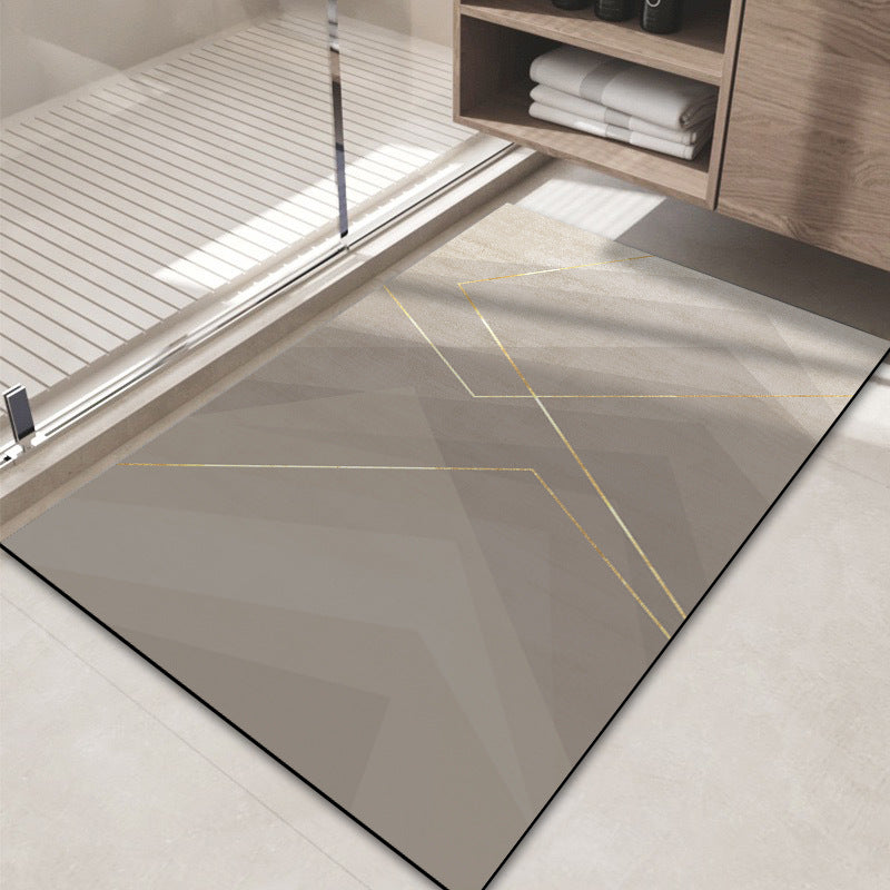 Modern Abstract Decorative Bath Mat