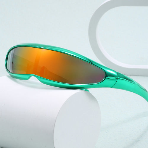 Women Sporty Sunglasses with Ergonomic Design and Mirrored Lenses Bowlift