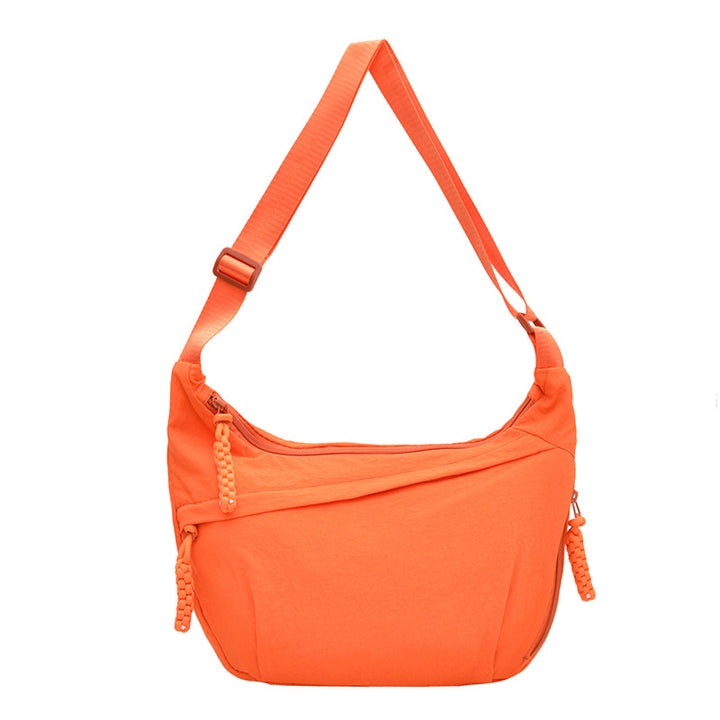 WoMulti-Pocket Lightweight Hobo Bag Bowlift