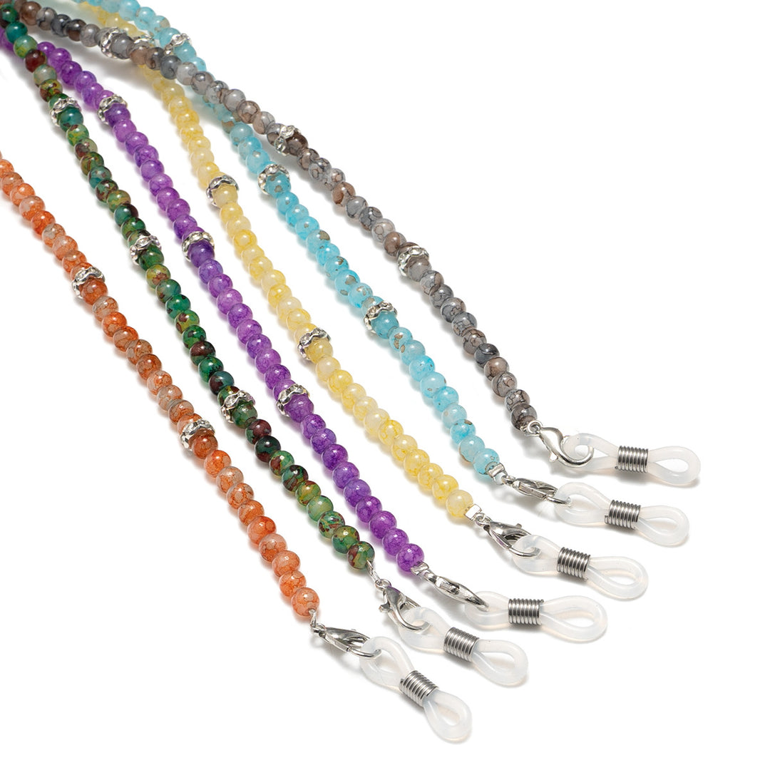 Stylish Beaded Eyewear Chain Bowlift
