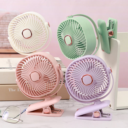 Adjustable Tilt-Head Desk Fan Bowlift