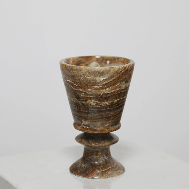 Elegant Marble Candle Holders