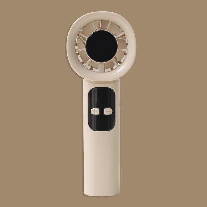 Ladies Portable Handheld Fan with Variable Speed Control Bowlift