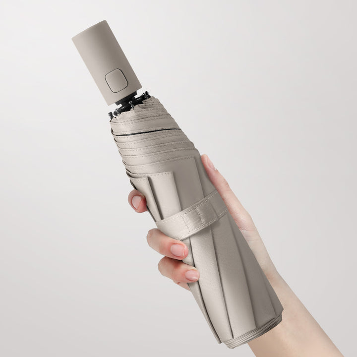 Women's Automatic Folding Umbrella with Ultra-Lightweight Design Bowlift