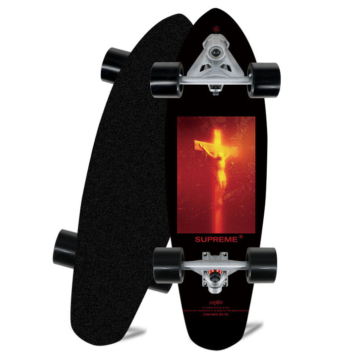 Mini Cruiser Skateboard with Ergonomic Design Bowlift