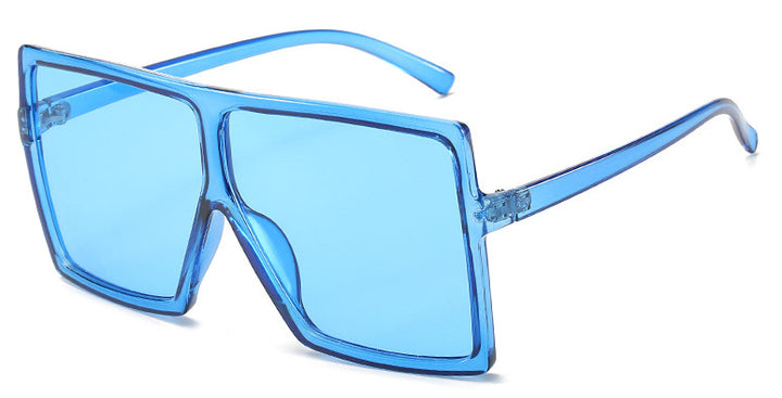 Oversized Geometric Shield Sunglasses Bowlift 1787812195