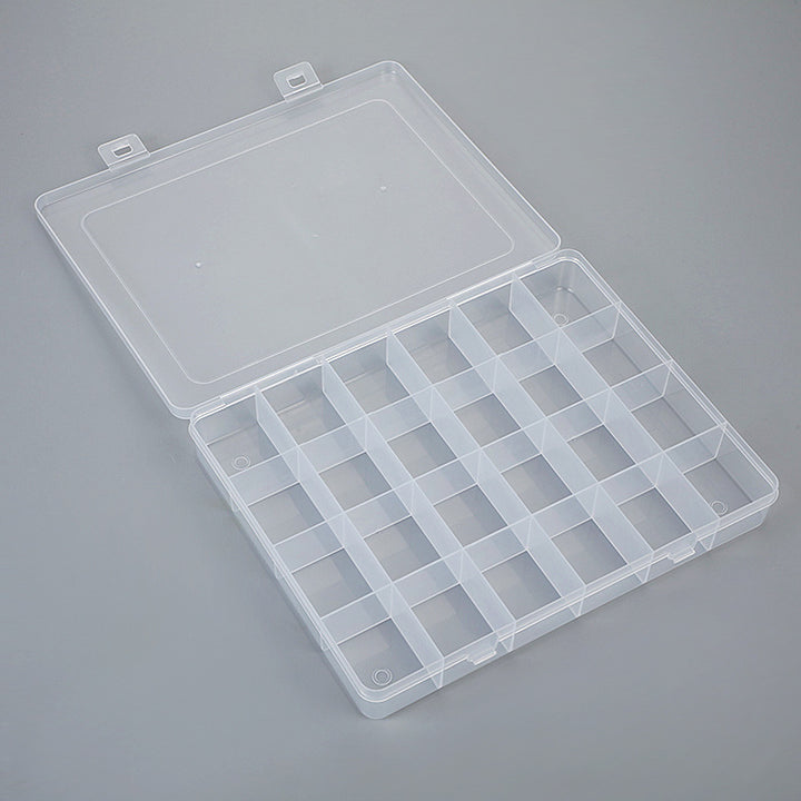 Multi-Divided Clear Craft Storage Organizer Bowlift