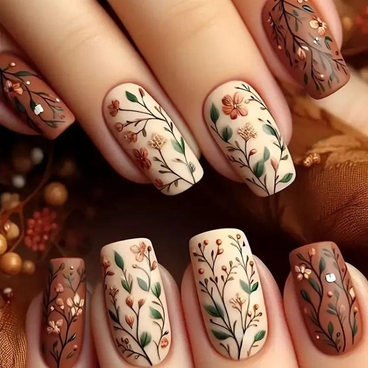 Halloween Nail Art Set with Creative Designs and Sparkling Details Bowlift
