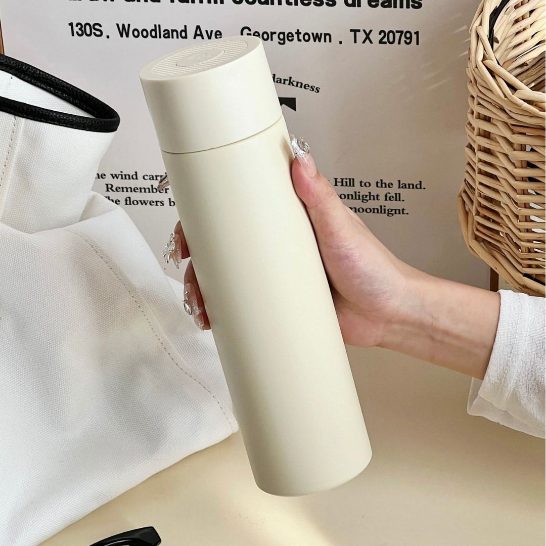 Women's Insulated Drinking Bottle with Anticolonized Lid Bowlift
