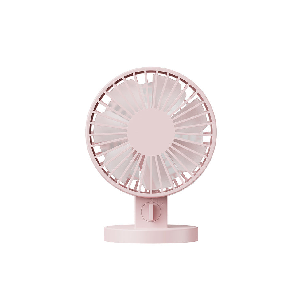 Ladies portable mini table fan with height-adjustable base Bowlift