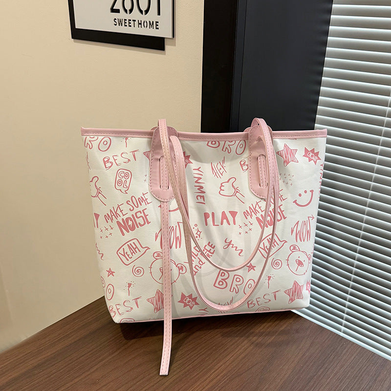 WoPlayful Graphic Tote Bag Bowlift