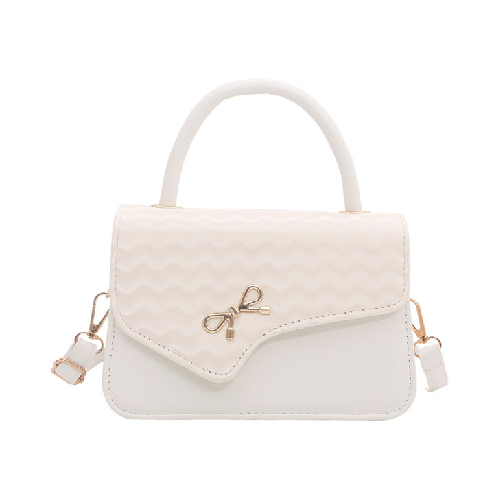 WoChic Textured Handheld Satchel Bag Bowlift