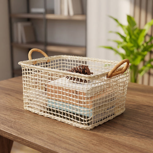 Practical storage basket with braided design Bowlift