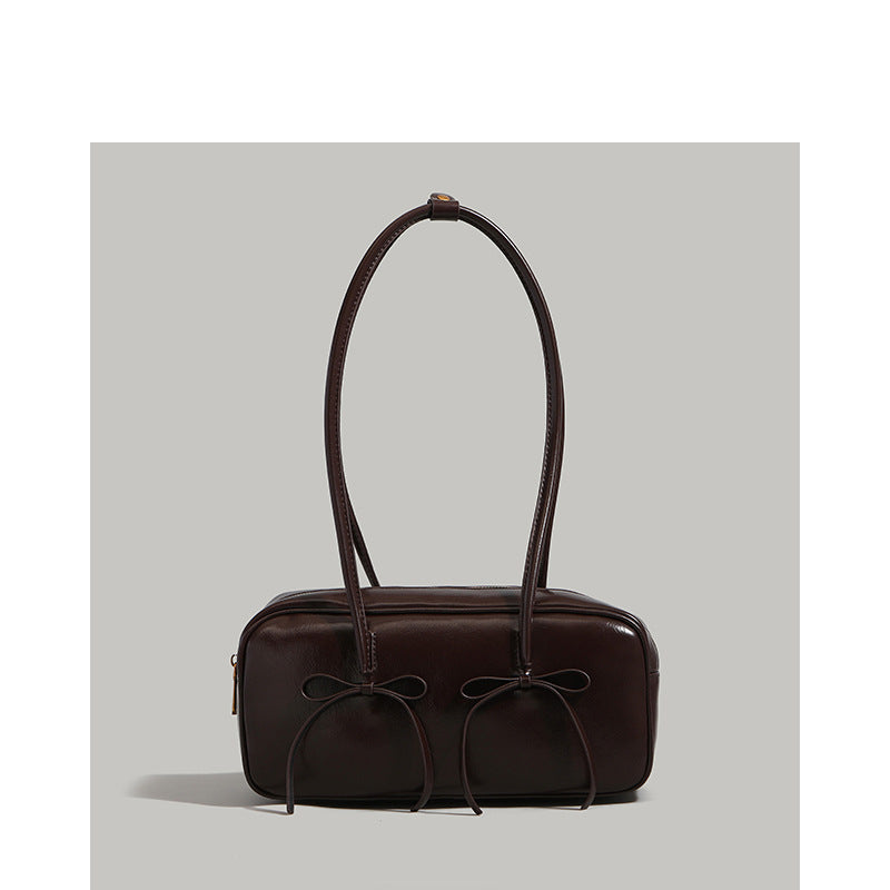 Stylish Leather Tote Bowlift